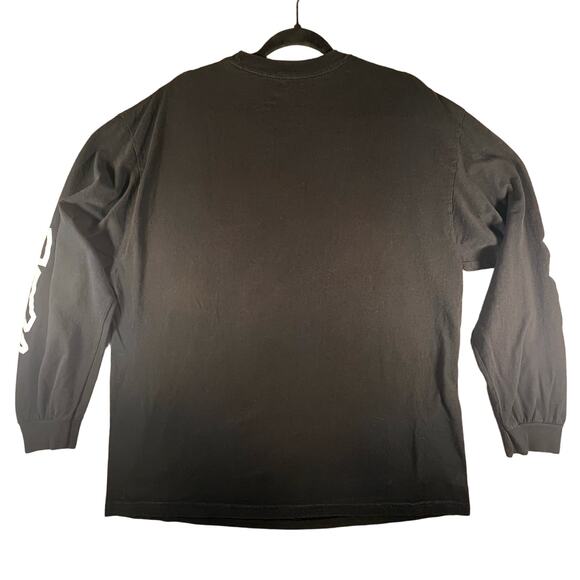 Raptors Mitchell & Ness Big Face 3.0 Long Sleeve T Shirt, Black, size XL - Picture 2 of 9